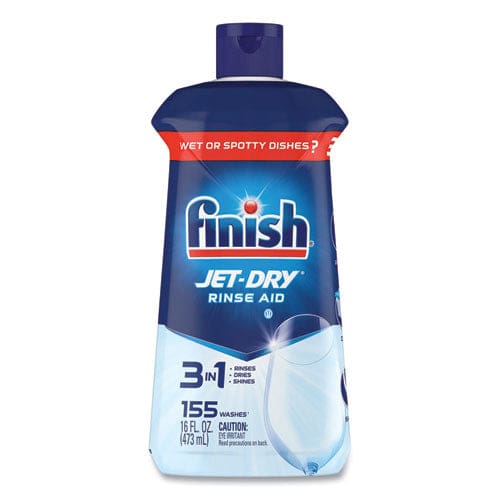 FINISH Jet-dry Rinse Agent 16oz Bottle - Janitorial & Sanitation - FINISH®