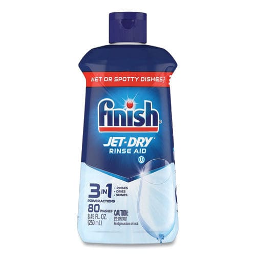 FINISH Jet-dry Rinse Agent 8.45 Oz Bottle 8/carton - Janitorial & Sanitation - FINISH®