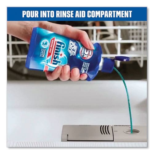 FINISH Jet-dry Rinse Agent 8.45 Oz Bottle 8/carton - Janitorial & Sanitation - FINISH®