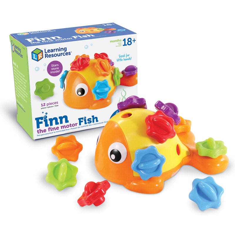 Finn The Fine Motor Fish (Pack of 2) - Hands-On Activities - Learning Resources