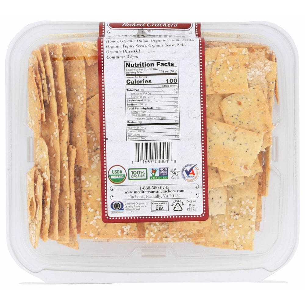 FIREHOOK Firehook Everything Like The Bagel Crackers, 8 Oz