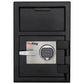 FireKing Depository Security Safe 0.95 Cu Ft 14 X 15.5 X 20 Black - Office - FireKing®