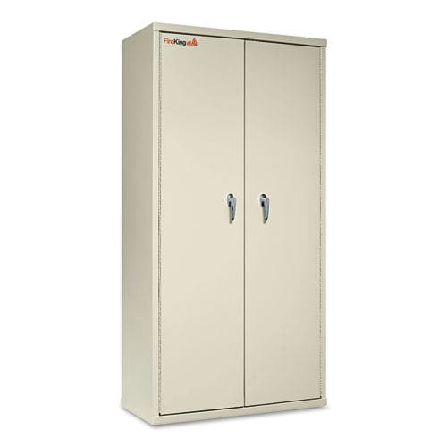 FireKing Storage Cabinet 36w X 19.25d X 72h Ul Listed 350 Degree Parchment - Furniture - FireKing®