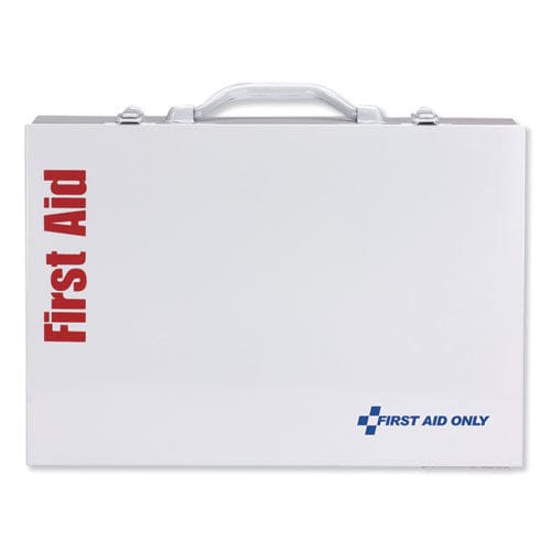 First Aid Only Ansi 2015 Class B+ Type I And Ii Industrial First Aid Kit For 75 People 446 Pieces Metal Case - Janitorial & Sanitation -