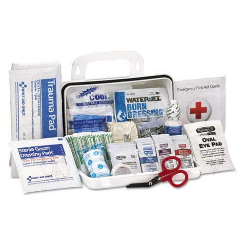 First Aid Only Ansi Class A 10 Person First Aid Kit 71 Pieces Plastic Case - Janitorial & Sanitation - First Aid Only™