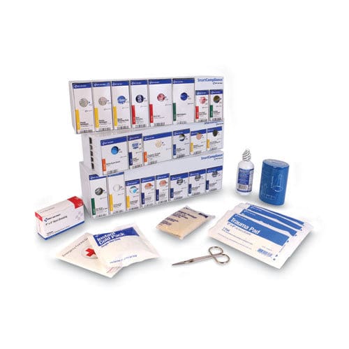 First Aid Only Smartcompliance Retrofit Grids 215 Pieces Plastic Case - Janitorial & Sanitation - First Aid Only™