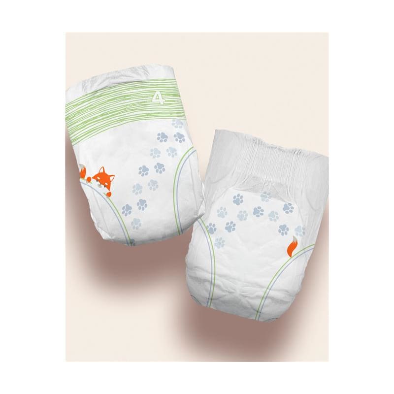 First Quality Cuties Baby Diaper Size 4 22-37 Lbs C124 - Incontinence >> Briefs and Diapers - First Quality