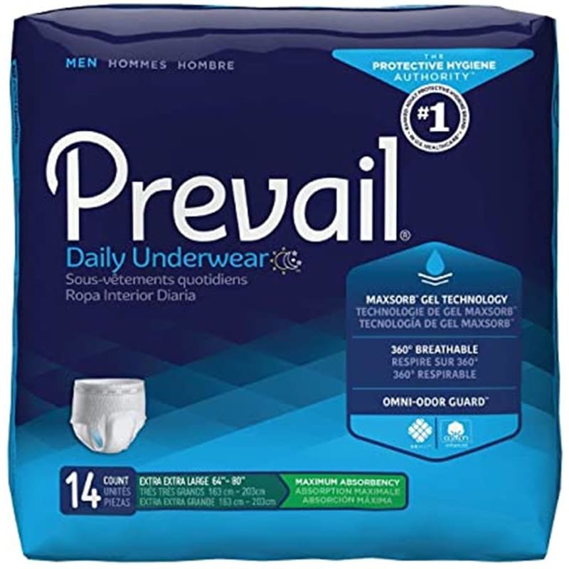 First Quality Prevail Underwear Mens Xxl Bg14 Case of 56 - Item Detail - First Quality