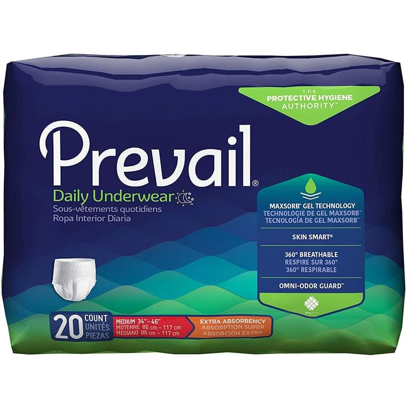 First Quality Protective Underwear Medium Case of 4 - Incontinence >> Protective Underwear - First Quality