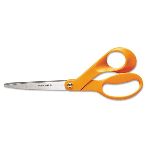 Fiskars Home And Office Scissors 8 Long 3.5 Cut Length Orange/gray Offset Handle - School Supplies - Fiskars®