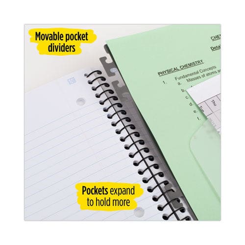 Five Star Advance Wirebound Notebook 3 Subject Medium/college Rule Randomly Assorted Covers 11 X 8.5 150 Sheets - School Supplies - Five