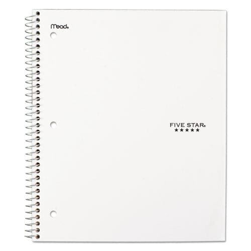 Five Star Wirebound Notebook 1 Subject Medium/college Rule Randomly Assorted Covers 11 X 8.5 100 Sheets 6/pack - School Supplies - Five