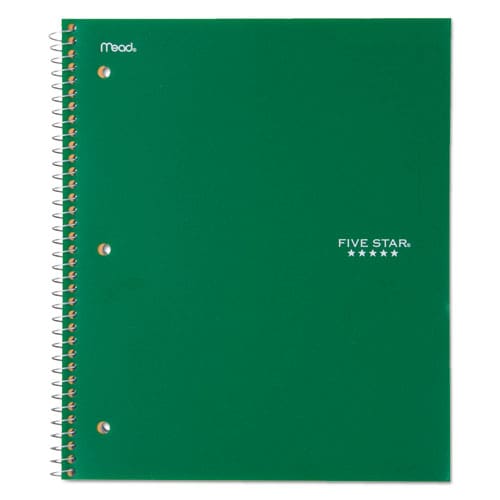 Five Star Wirebound Notebook 1 Subject Medium/college Rule Randomly Assorted Covers 11 X 8.5 100 Sheets 6/pack - School Supplies - Five