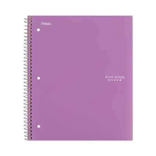 Five Star Wirebound Notebook 1 Subject Medium/college Rule Randomly Assorted Covers 11 X 8.5 100 Sheets 6/pack - School Supplies - Five