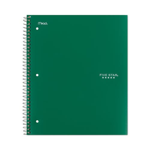 Five Star Wirebound Notebook 1 Subject Medium/college Rule Randomly Assorted Covers 11 X 8.5 100 Sheets 6/pack - School Supplies - Five