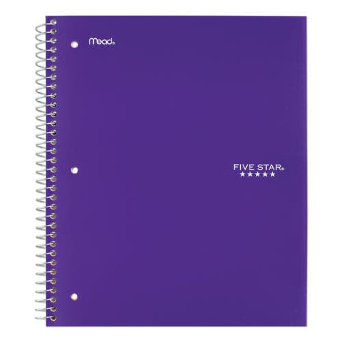 Five Star Wirebound Notebook 3 Subject Medium/college Rule Randomly Assorted Covers 11 X 8.5 150 Sheets - School Supplies - Five Star®