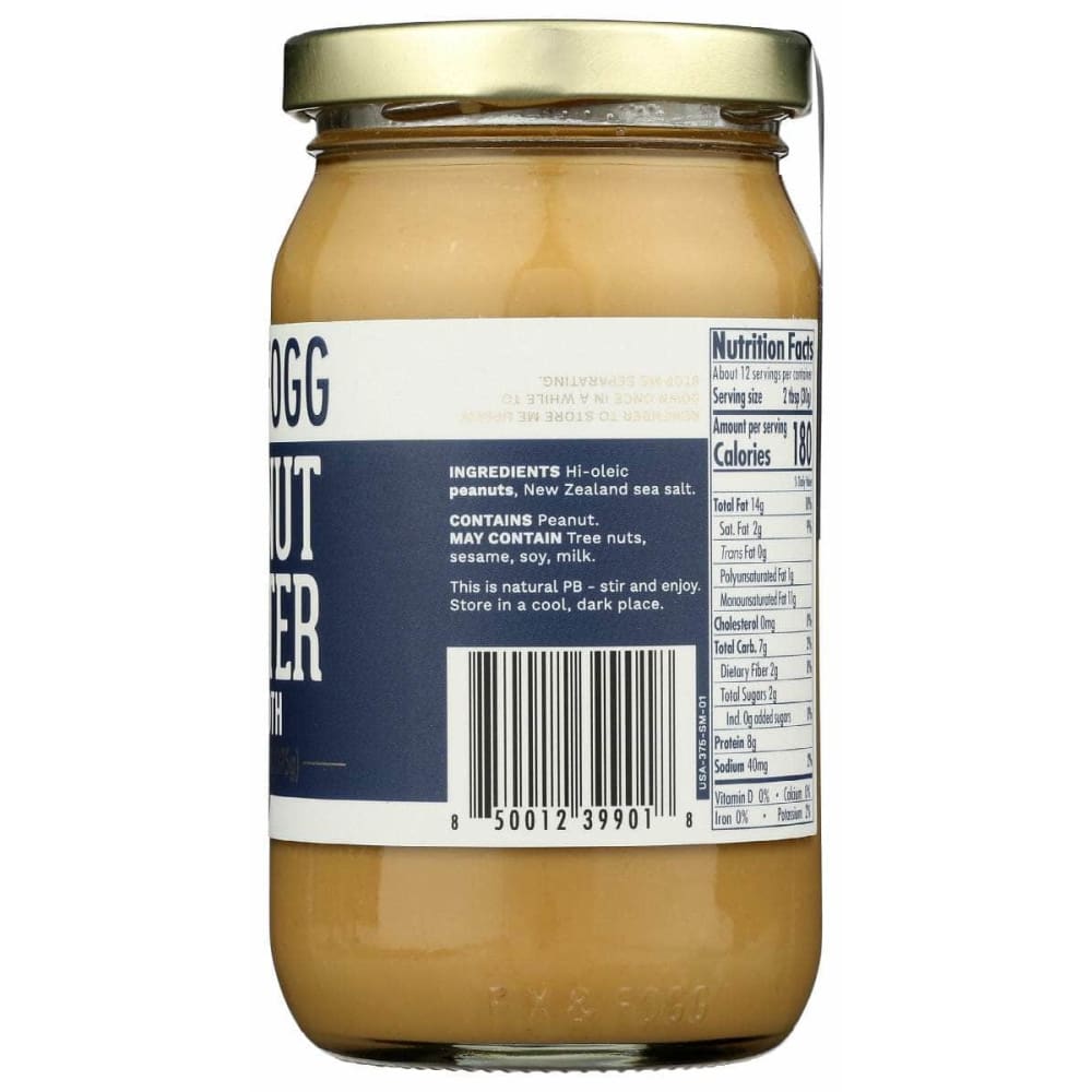 Fix & Fogg Grocery > Pantry FIX & FOGG: Smooth Peanut Butter, 13.2 oz