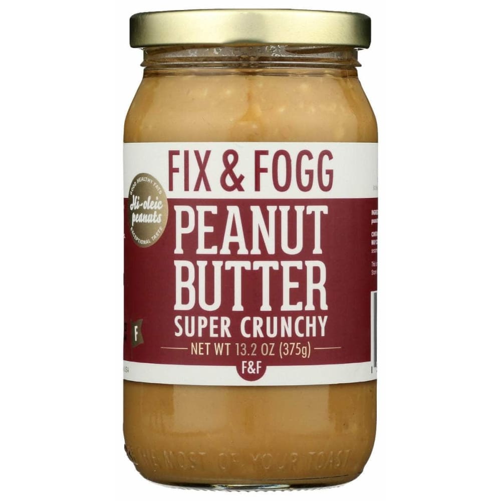 Fix & Fogg Grocery > Pantry FIX & FOGG: Super Crunchy Peanut Butter, 13.2 oz