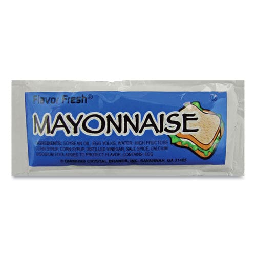 Flavor Fresh Condiment Packets Mayonnaise 0.32 Oz Packet 200/carton - Food Service - Flavor Fresh®
