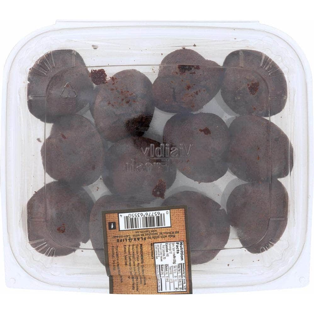 Flax4Life Flax4Life Mini Chocolate Brownie Muffins, 14 oz