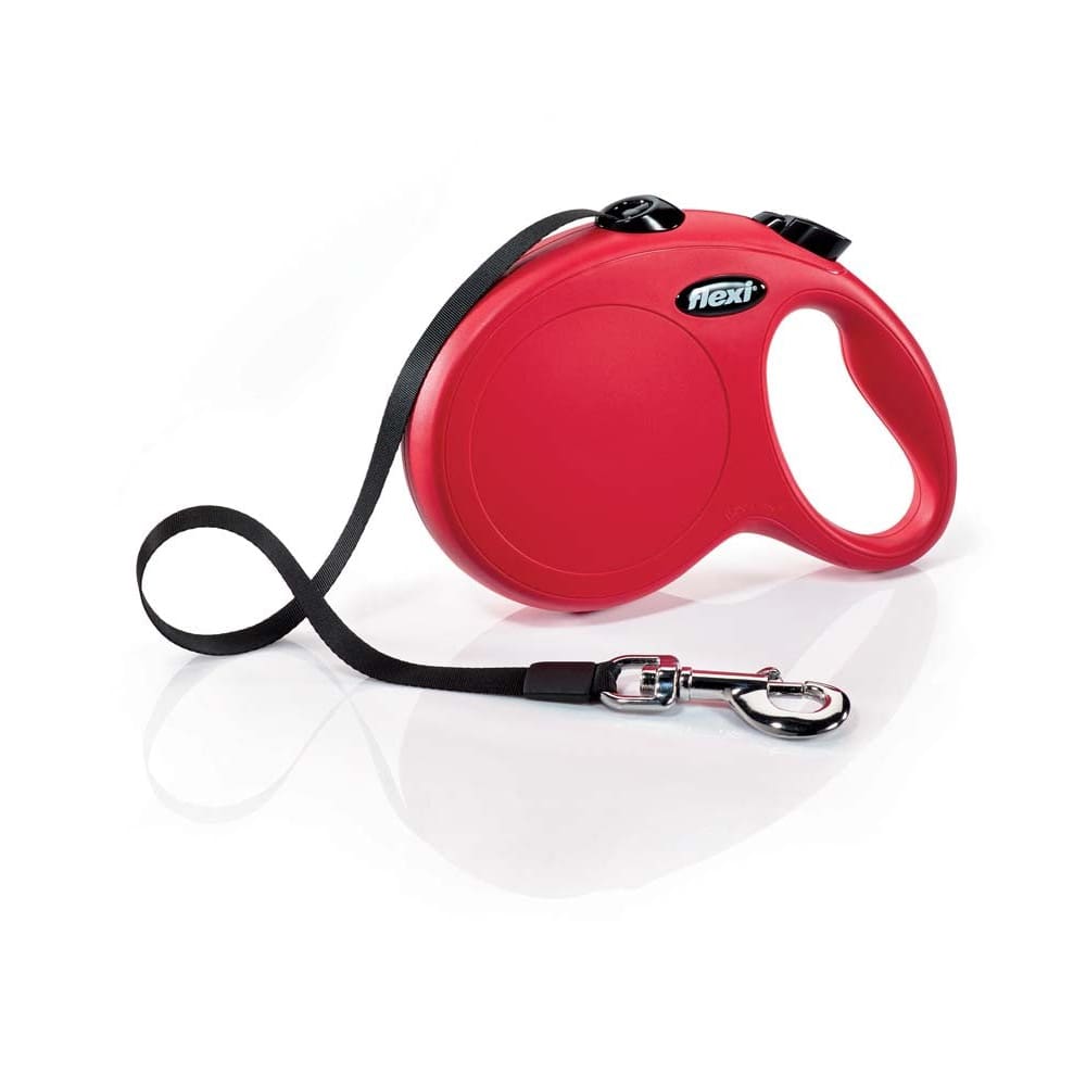 Flexi Classic Retractable Tape Dog Leash Red 26 ft Large - Pet Supplies - Flexi