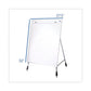 Flipside Adjustable Dry Erase Board 27.5 X 32 White Surface Silver Aluminum Frame - School Supplies - Flipside