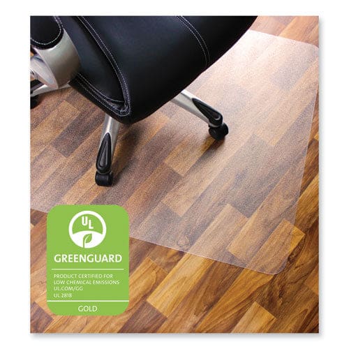 Floortex Cleartex Ultimat Polycarbonate Chair Mat For Hard Floors 48 X 53 Clear - Furniture - Floortex®