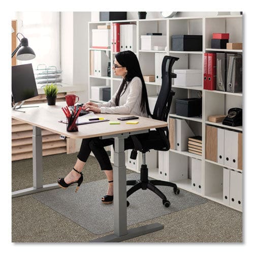 Floortex Cleartex Ultimat Polycarbonate Chair Mat For Low/medium Pile Carpet 48 X 79 Clear - Furniture - Floortex®