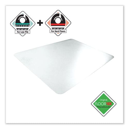 Floortex Cleartex Unomat Anti-slip Chair Mat For Hard Floors/flat Pile Carpets 35 X 47 Clear - Furniture - Floortex®