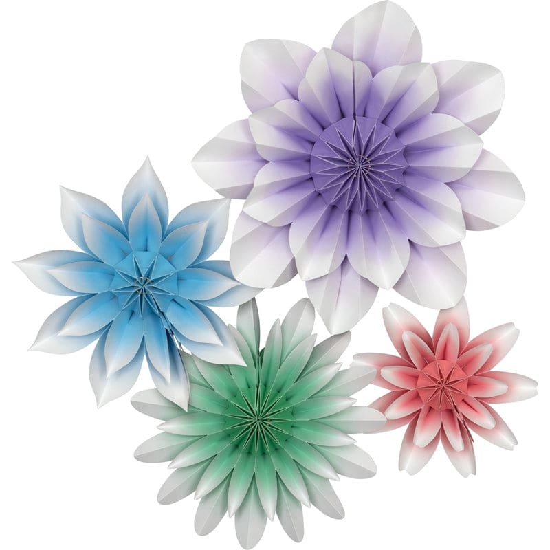 Floral Bloom Paper Flowers - Accents - Teacher Created Resources