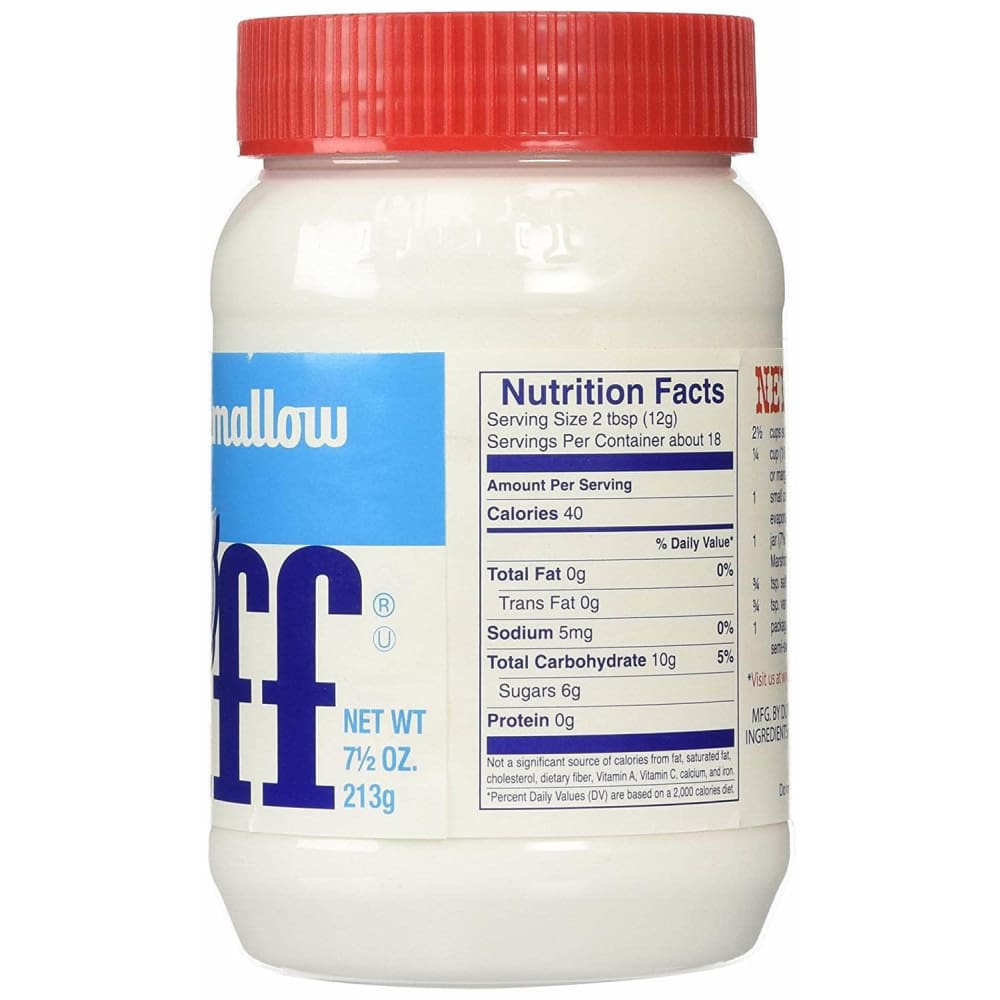 Fluff Fluff Marshmallow Spread, 7.5 Oz