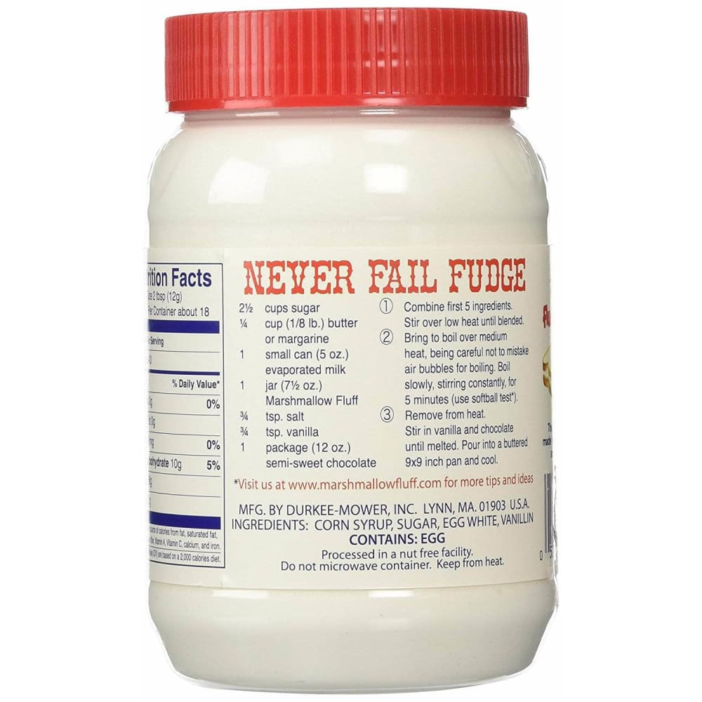 Fluff Fluff Marshmallow Spread, 7.5 Oz