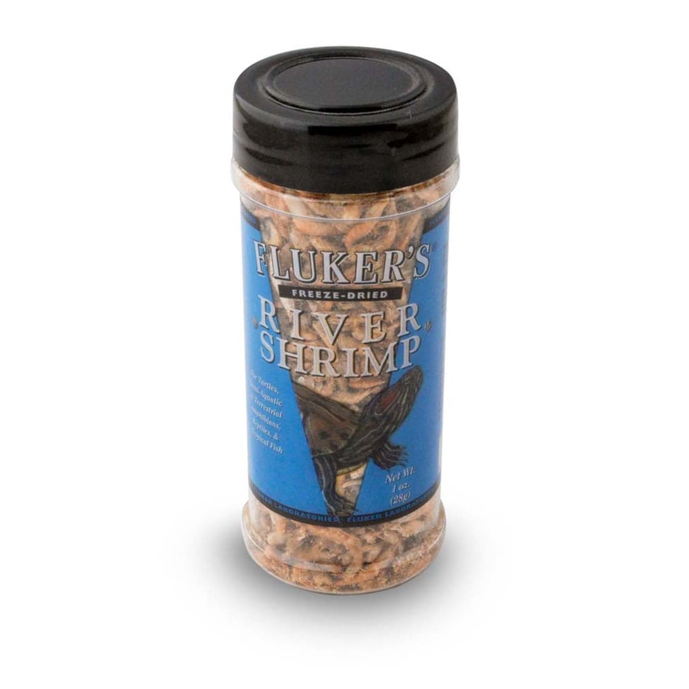 Fluker’s Freeze Dried River Shrimp Reptile Food 1 oz - Pet Supplies - Fluker’s