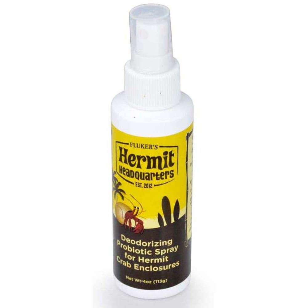 Fluker’s Hermit Crab Deodorizing Probiotic Spray 4 fl. oz - Pet Supplies - Fluker’s