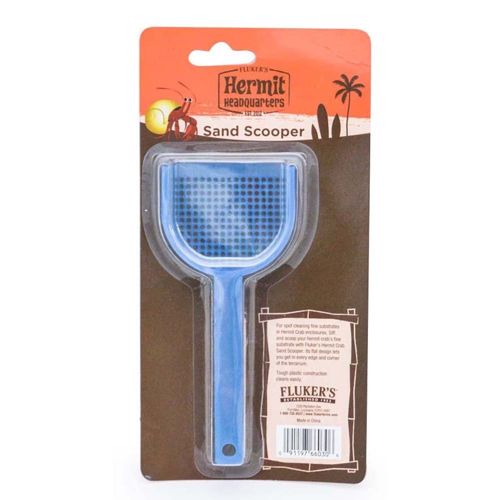 Fluker’s Hermit Crab Sand Scooper Blue - Pet Supplies - Fluker’s