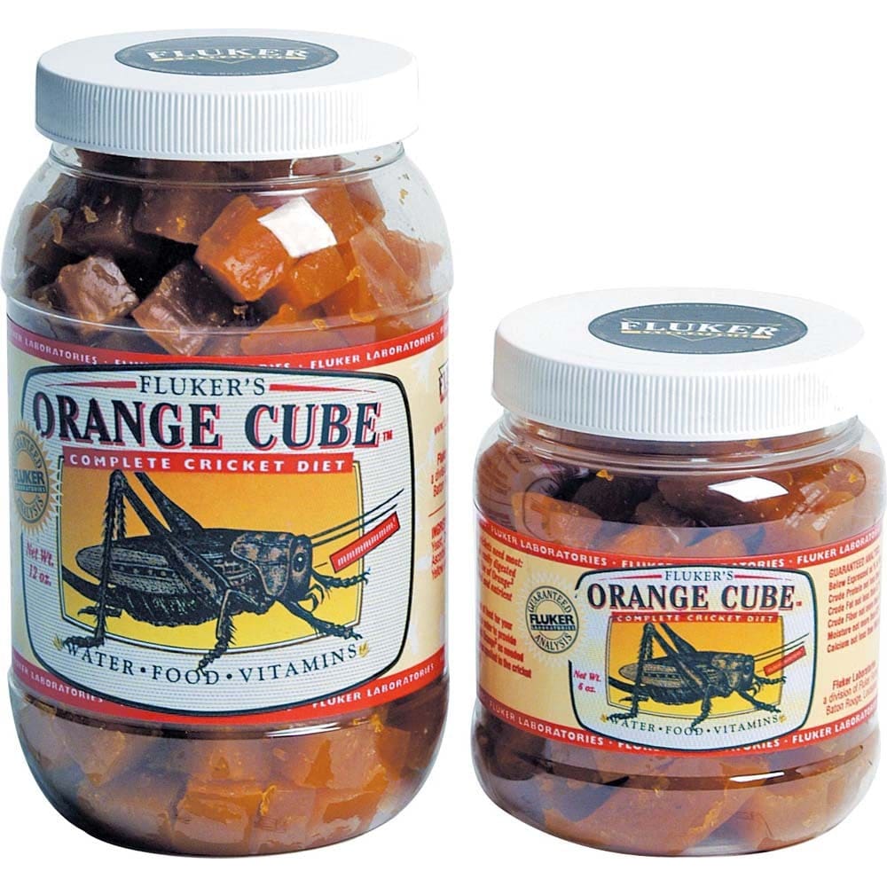 Fluker’s Orange Cube Complete Cricket Diet 12 oz - Pet Supplies - Fluker’s