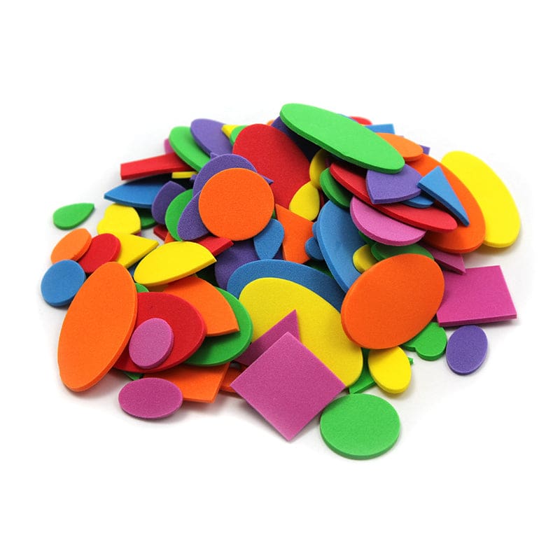 Foam Shapes Asst Colors 264 Pcs (Pack of 12) - Foam - Charles Leonard