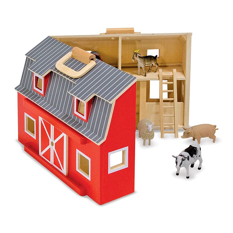 Fold & Go Barn - Animals - Melissa & Doug