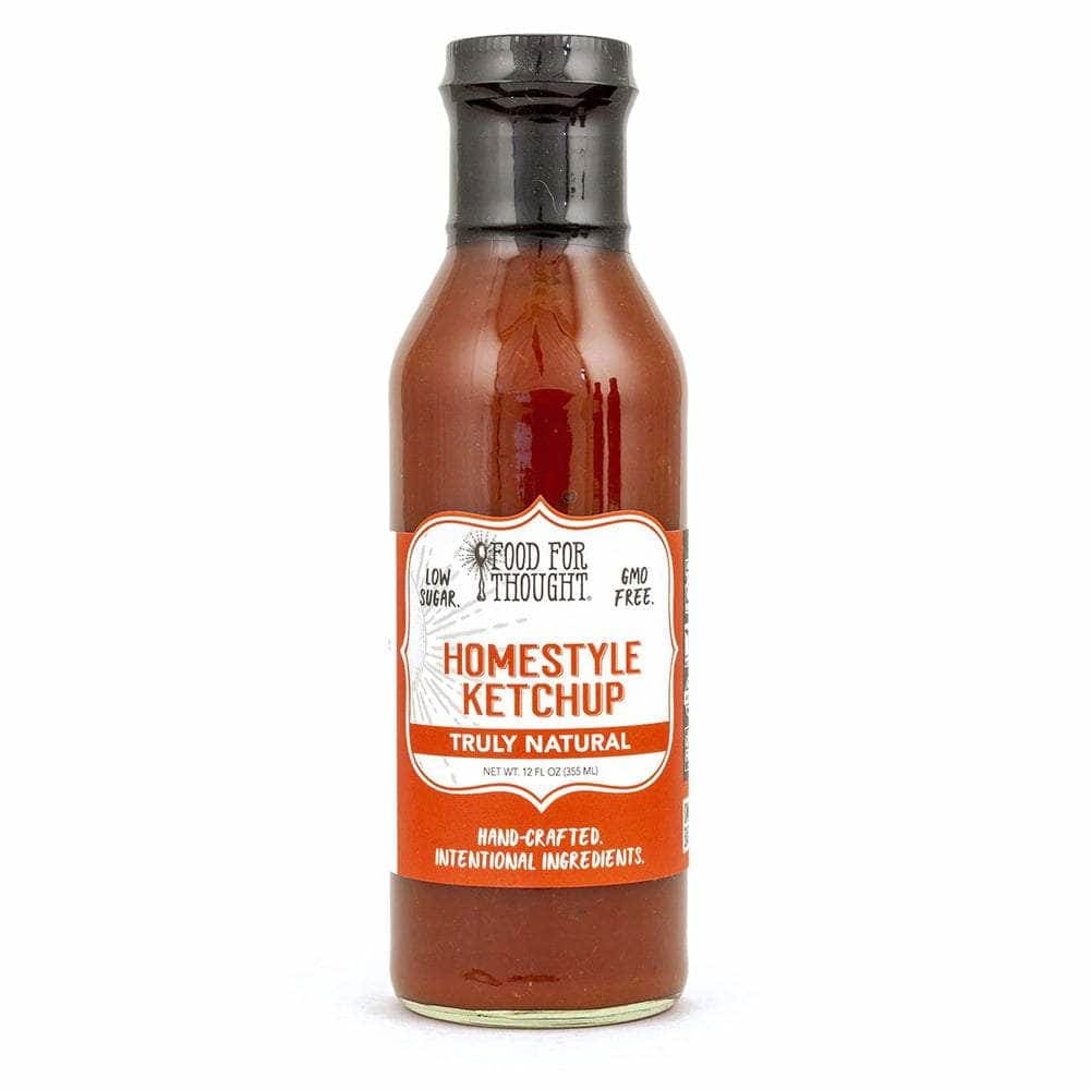 FOOD FOR THOUGHT Grocery > Pantry > Condiments FOOD FOR THOUGHT: Homestyle Ketchup, 12 fo