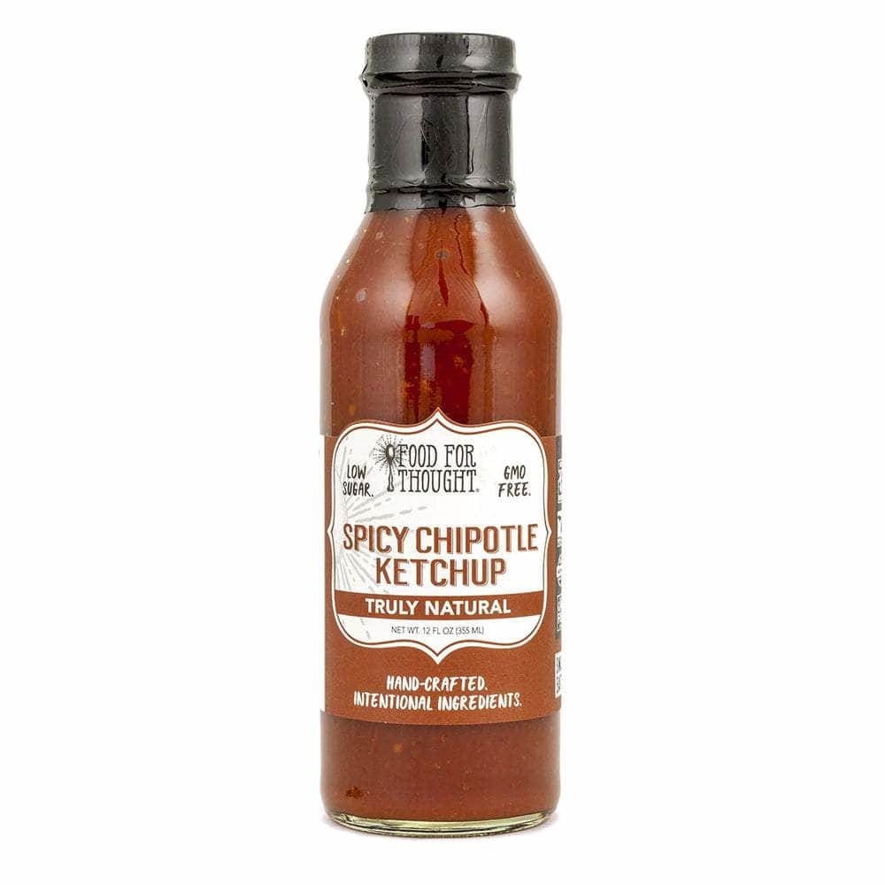 FOOD FOR THOUGHT Grocery > Pantry > Condiments FOOD FOR THOUGHT: Spicy Chipotle Ketchup, 12 fo