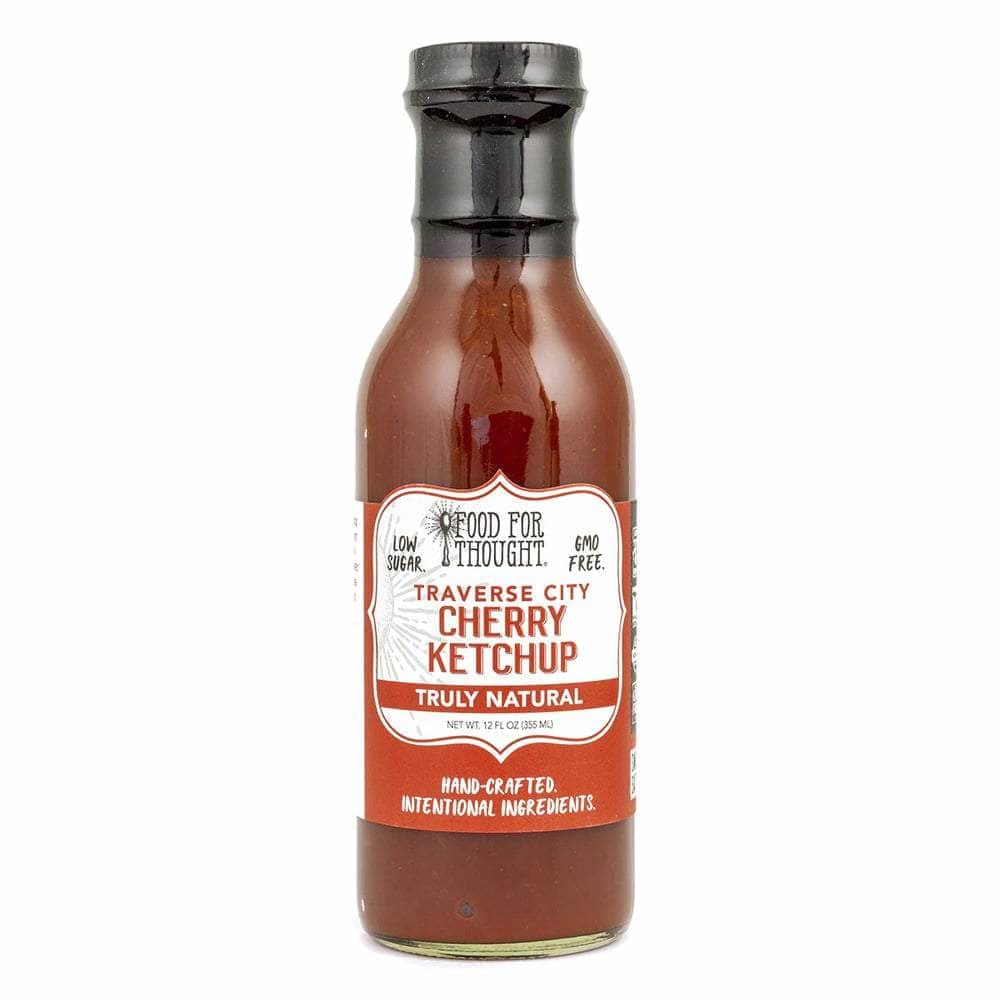 FOOD FOR THOUGHT Grocery > Pantry > Condiments FOOD FOR THOUGHT: Traverse City Cherry Ketchup, 12 fo