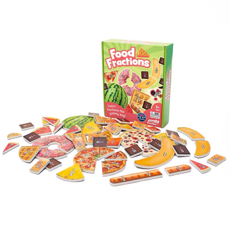 Food Fraction (Pack of 3) - Hands-On Activities - Junior Learning