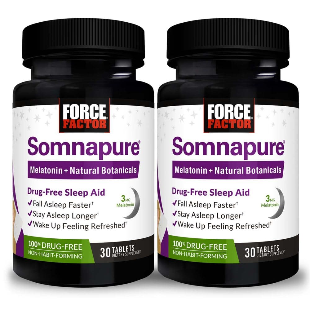 Force Factor Somnapure Natural Sleep Aid (30 ct. 2 pk.) - Supplements - Force Factor