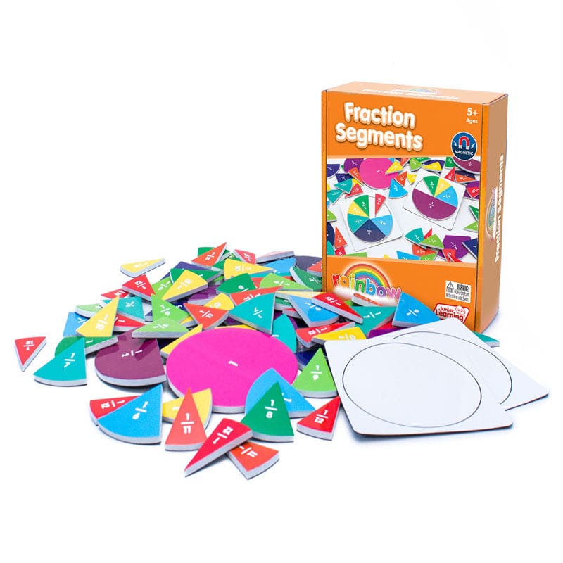 Fraction Segments (Pack of 2) - Fractions & Decimals - Junior Learning