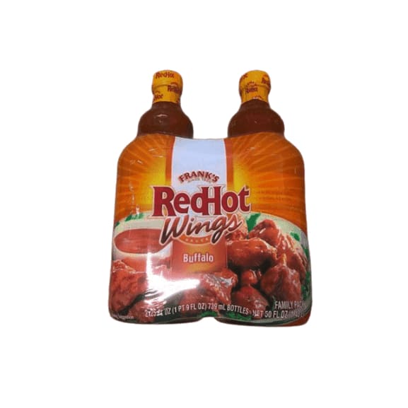 Frank's Red Hot Buffalo Wings Sauce, 50 fl oz - ShelHealth.Com