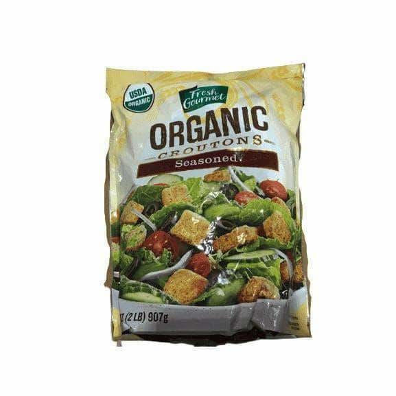 Fresh Gourmet Specialty Croutons, Organic Seasoned, 32 Ounce - ShelHealth.Com