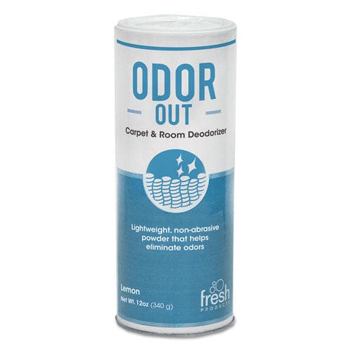 Fresh Products Odor-out Rug/room Deodorant Lemon 12 Oz Shaker Can 12/box - Janitorial & Sanitation - Fresh Products