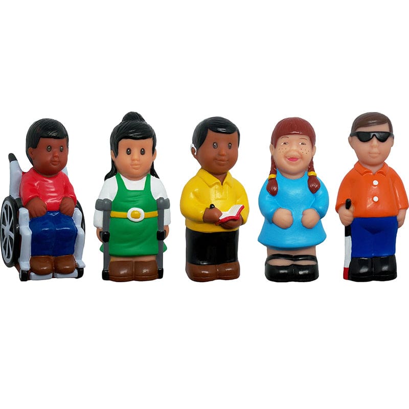 Friend With Disability Play Figures - Figurines - Get Ready Kids