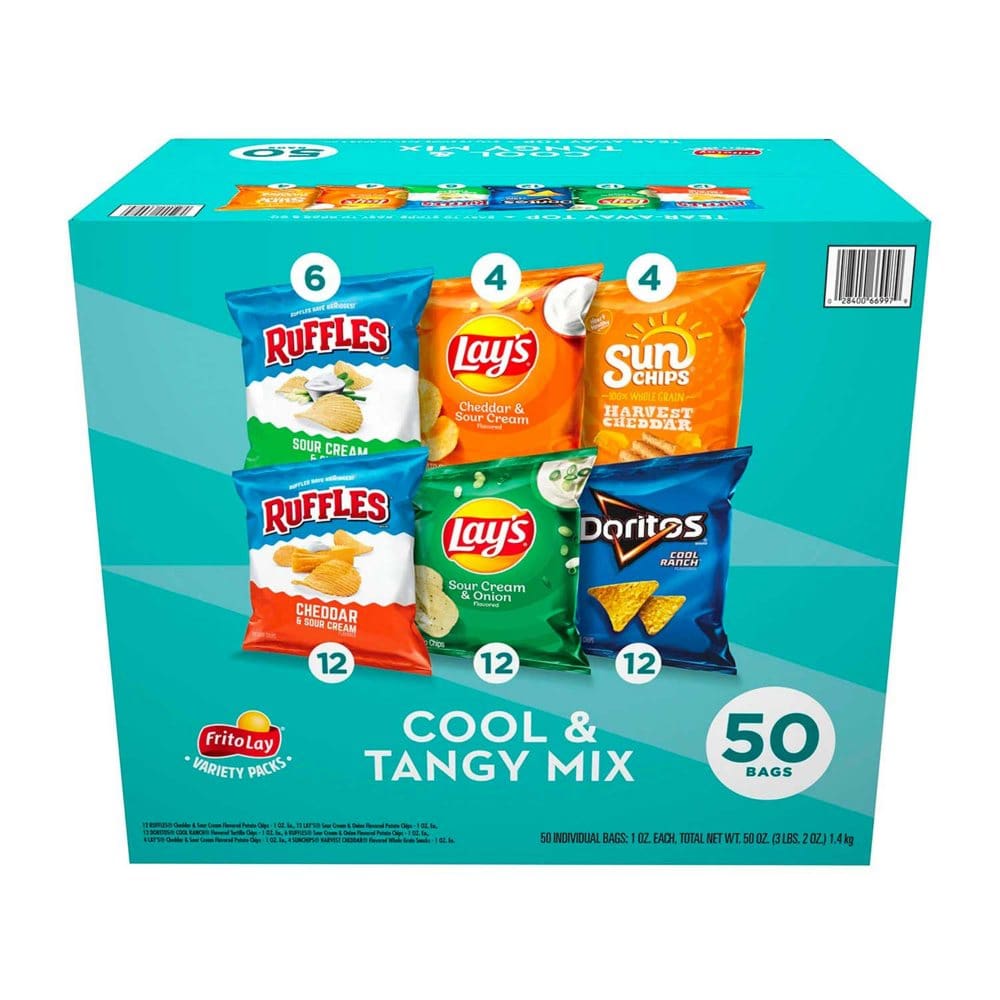 Frito-Lay Cool and Tangy Mix Variety Pack (50 ct.) - Chips - Frito-Lay Cool