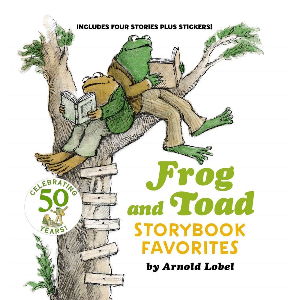Frog and Toad Storybook Favorites: Includes 4 Stories Plus Stickers - Kids Books - Frog